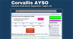 Desktop Screenshot of corvallisayso.org